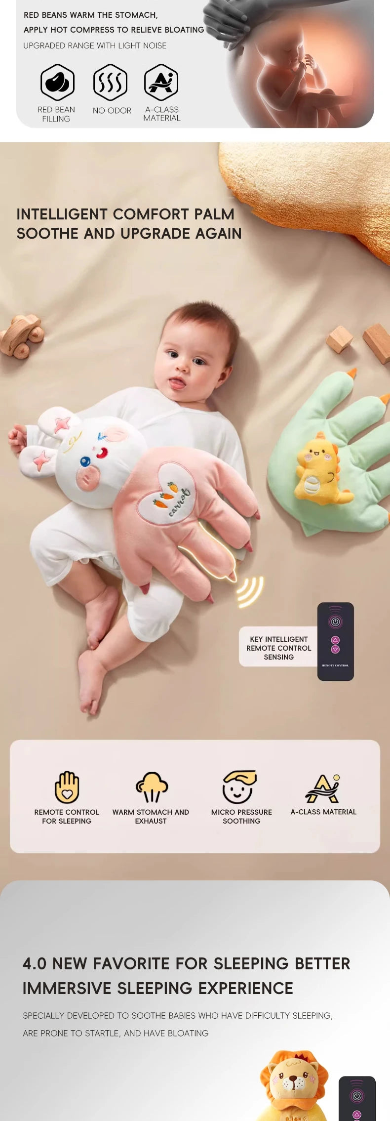 Calmi Hand Infant Pillow