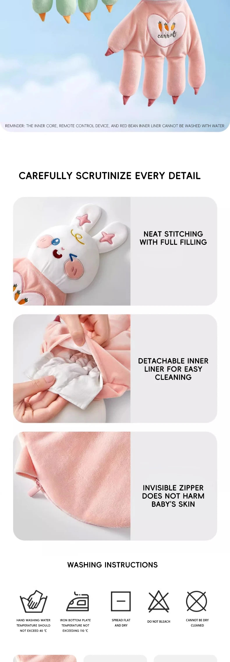 Calmi Hand Infant Pillow