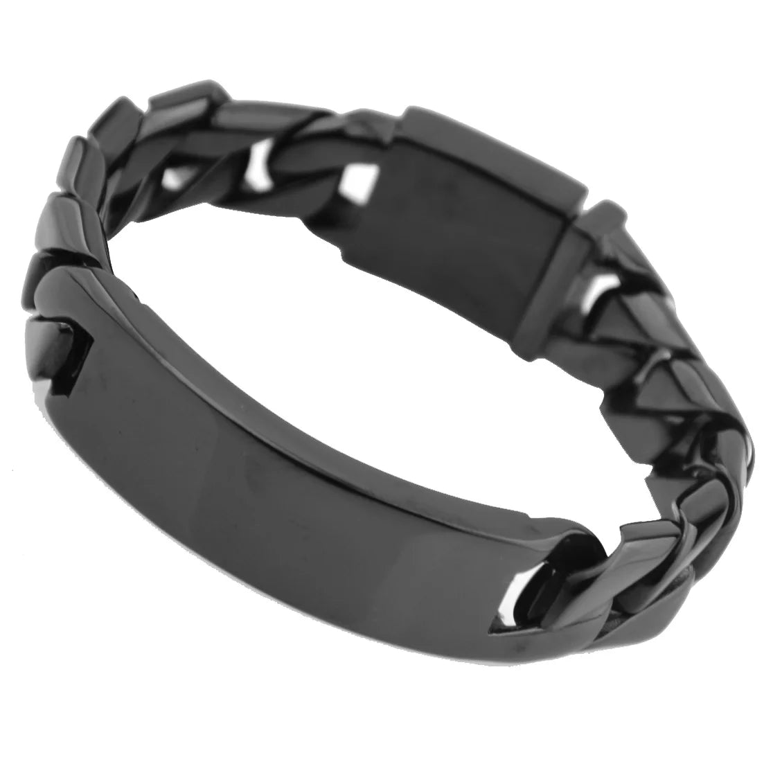 "TitanCurb Bracelet: Bold Style, Unmatched Strength"