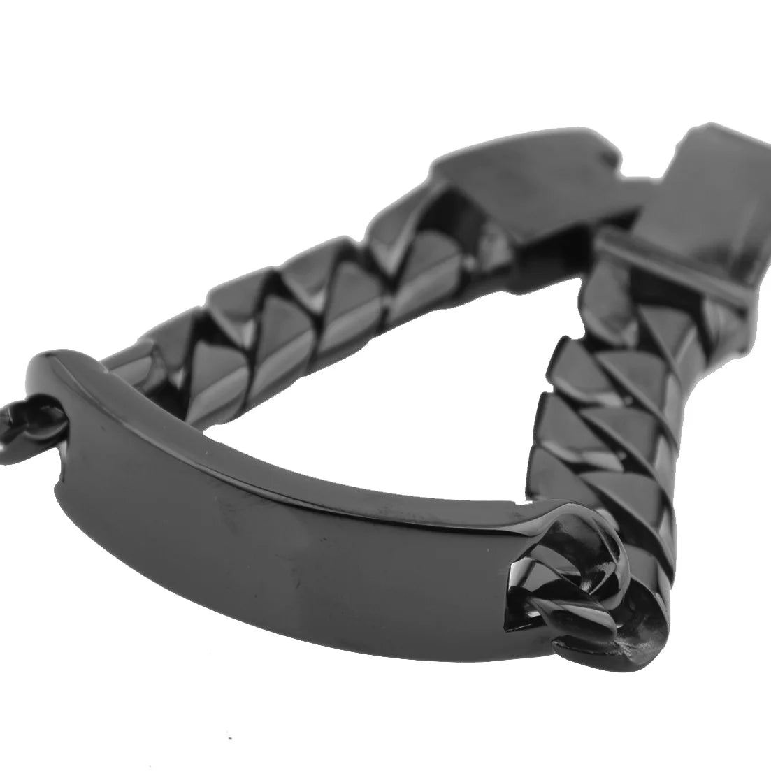 "TitanCurb Bracelet: Bold Style, Unmatched Strength"