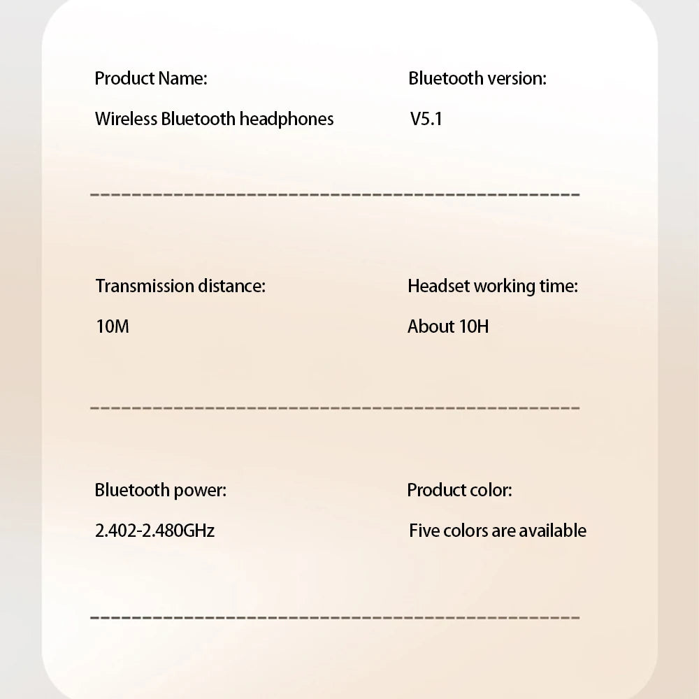 "SoundPulse P9: Wireless Bluetooth Headset with Mic & Noise Cancelling for Sports & Gaming"
