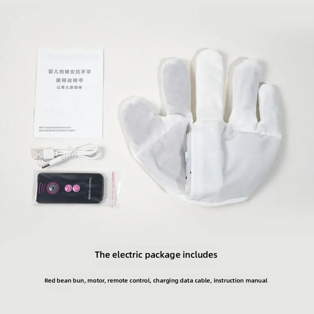 "CalmPalm: Electric Soothing Pillow for Baby's Peaceful Slee
