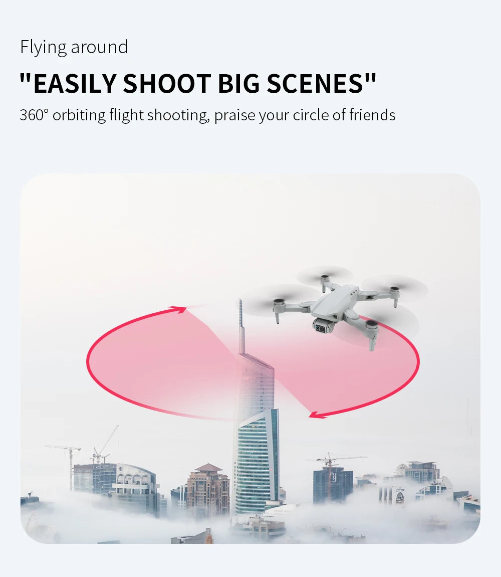 "SkyVision L900 Pro: 4K GPS Drone with Dual Camera & 5G WiFi"