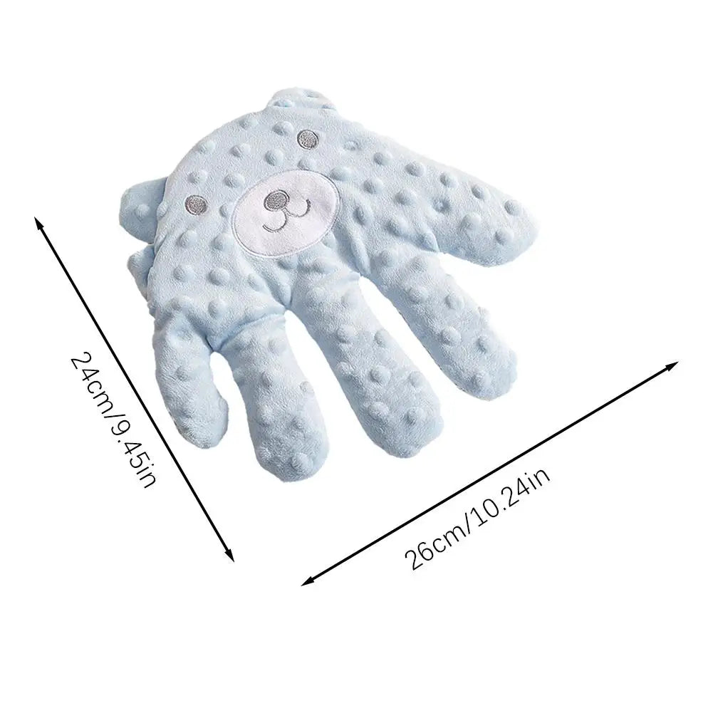 "CalmPalm: Electric Soothing Pillow for Baby's Peaceful Slee