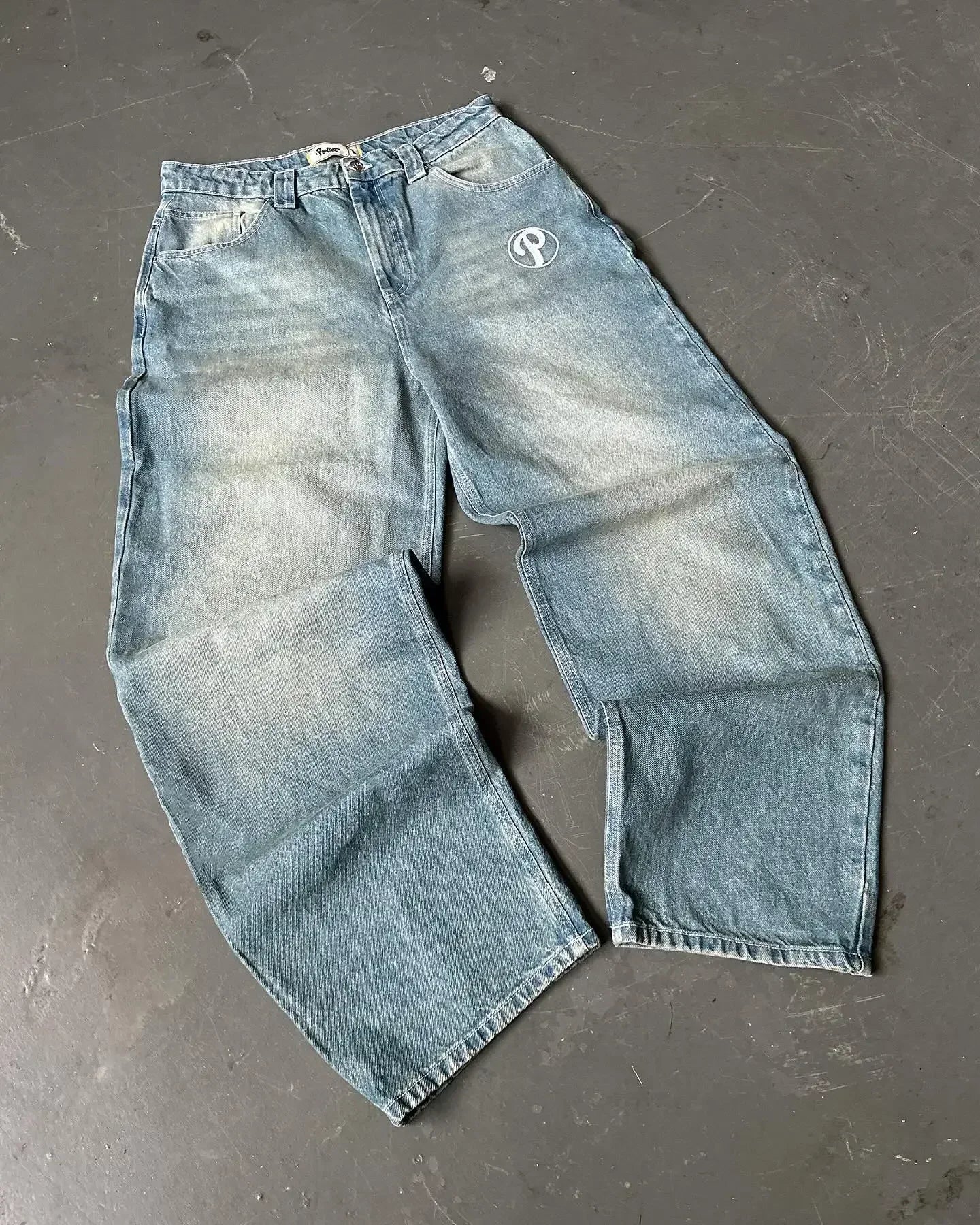 StreetFlow Baggy Jeans – Retro Vibes, Modern Swagger! 🚀🔥