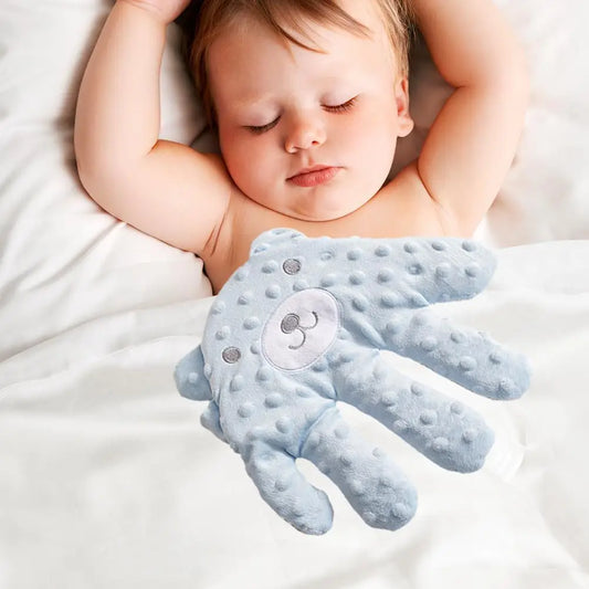 "CalmPalm: Electric Soothing Pillow for Baby's Peaceful Slee