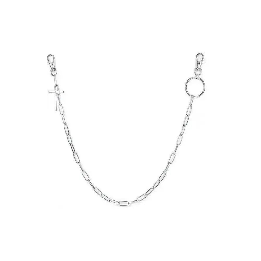 Women's Fashion Waist Chains Full Metal Hollow Butterfly Chains Jeans Trousers Decorations Chains Skirt Waist Chains Accessories