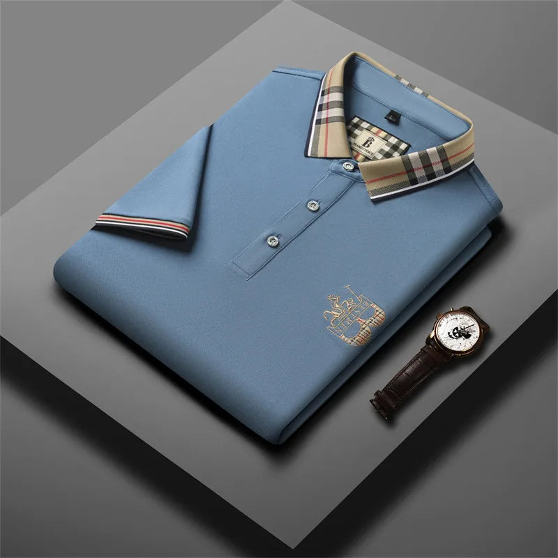 Embroidered Men's Pure Cotton Popsicle Cotton