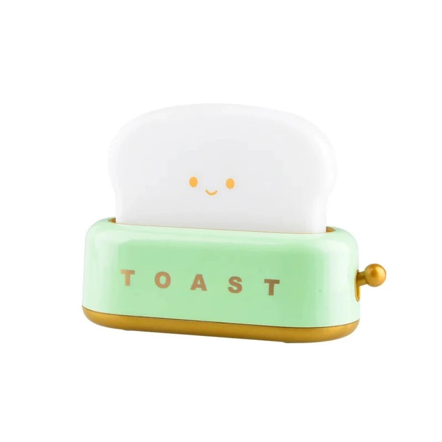 "ToastGlow: Fun LED Toaster Nightlight for Cozy Rooms"