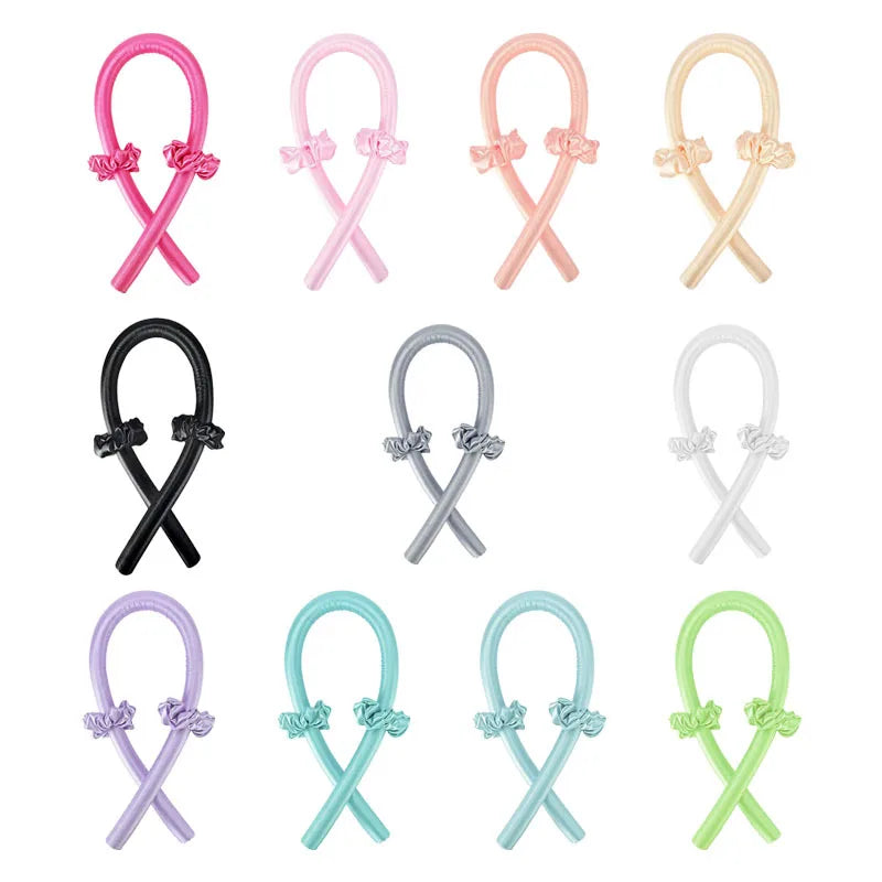 Woman Heatless Curling Rod Heatless Hair Curls Headband Make Hair Soft Shiny Hair Curler Hairdressing Tools Accessories