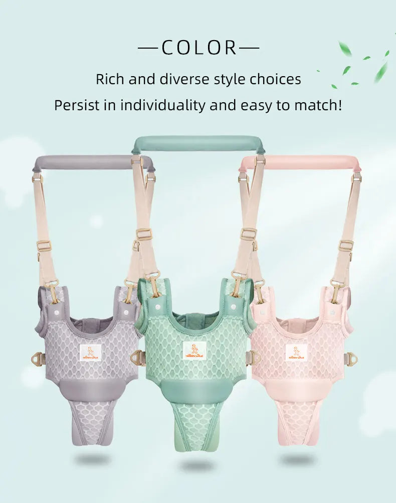 "StepUp Walker Harness: Baby Walking Support Belt for Toddlers & Infants"