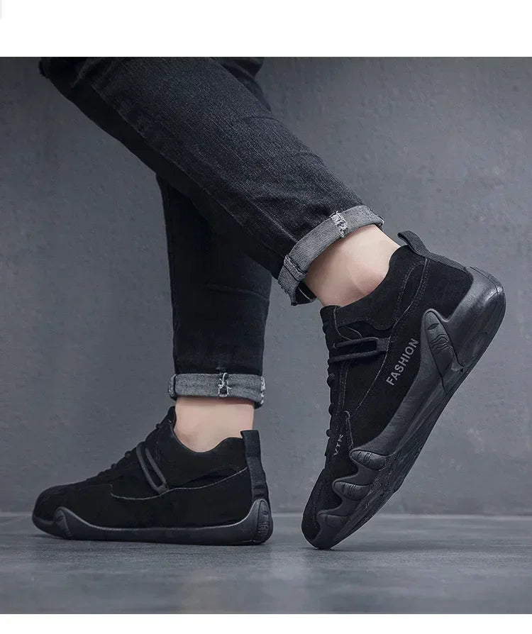 "TrailFlex Work Shoes: Breathable, Anti-Slip Sports & Hiking Shoes for Men"