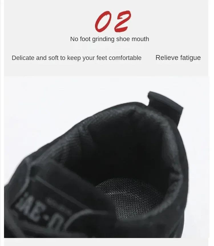 "TrailFlex Work Shoes: Breathable, Anti-Slip Sports & Hiking Shoes for Men"