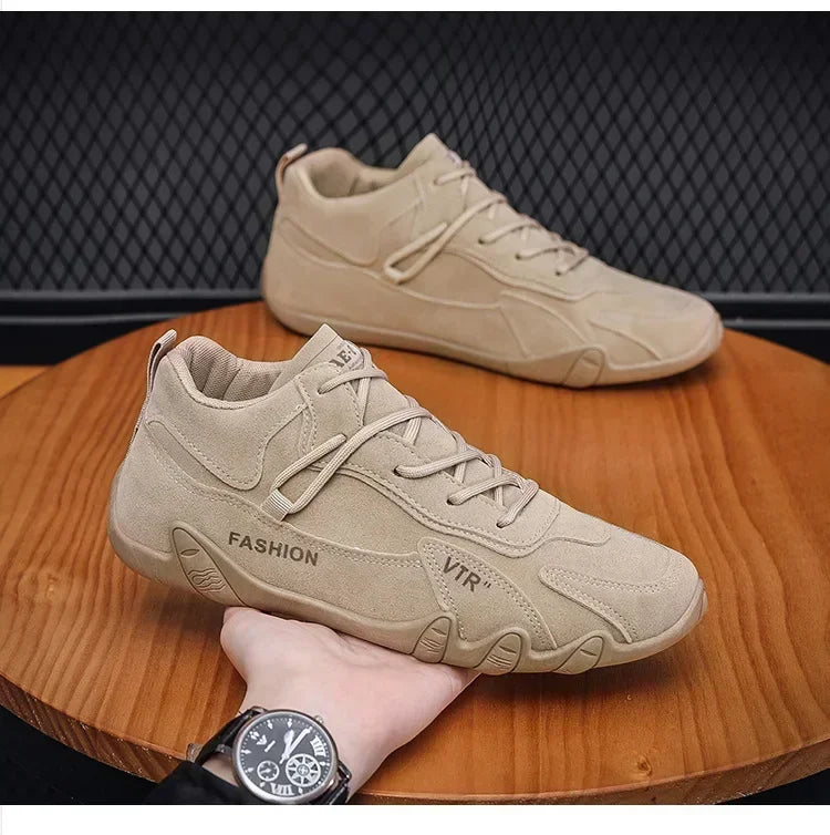 "TrailFlex Work Shoes: Breathable, Anti-Slip Sports & Hiking Shoes for Men"