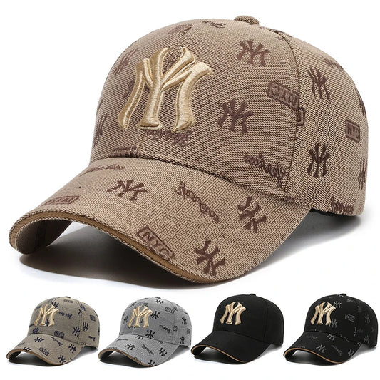 Men Summer Fashion Embroidery Letter Baseball Cap Hip Hop