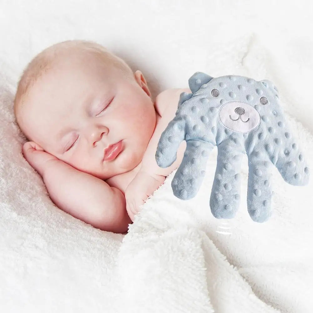 "CalmPalm: Electric Soothing Pillow for Baby's Peaceful Slee