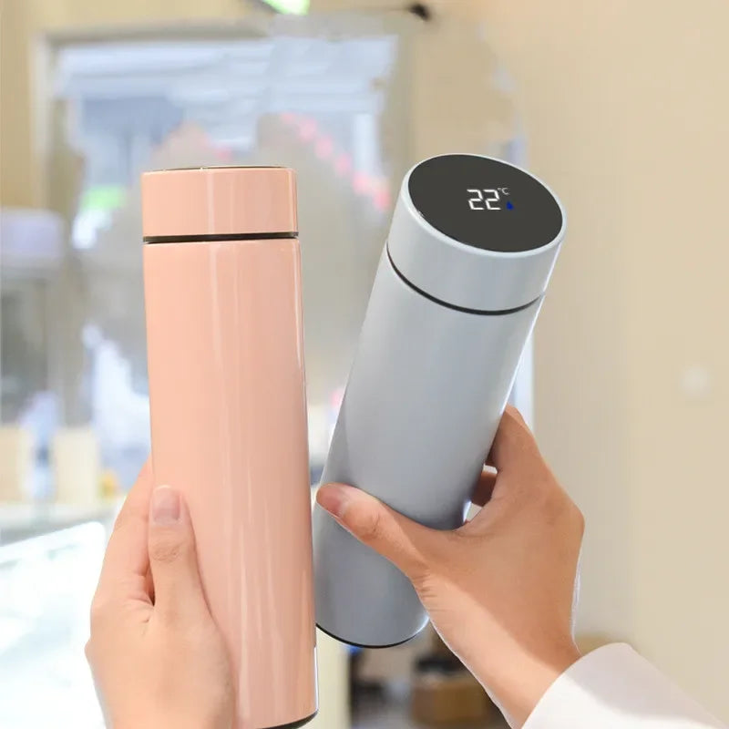 🌟 ThermoBuddy 500ml – Your Smart Temperature Sidekick!