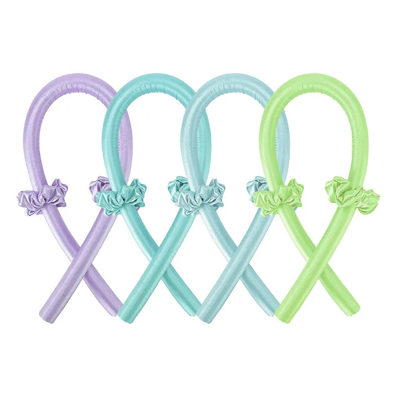 Woman Heatless Curling Rod Heatless Hair Curls Headband Make Hair Soft Shiny Hair Curler Hairdressing Tools Accessories