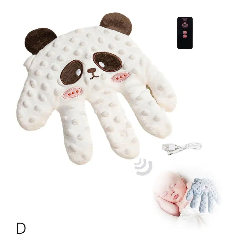 "CalmPalm: Electric Soothing Pillow for Baby's Peaceful Slee