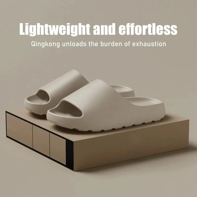 "CloudStep Coconut Slippers: Soft, Cozy Comfort for Every Step"