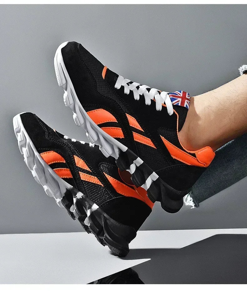 "SpeedStride Running Shoes: Lightweight, Breathable, Non-Slip Sneakers for Men"