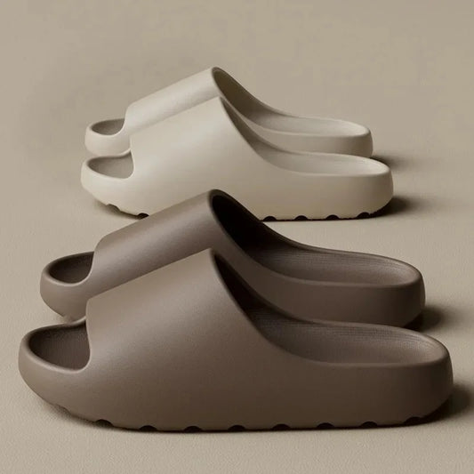 "CloudStep Coconut Slippers: Soft, Cozy Comfort for Every Step"