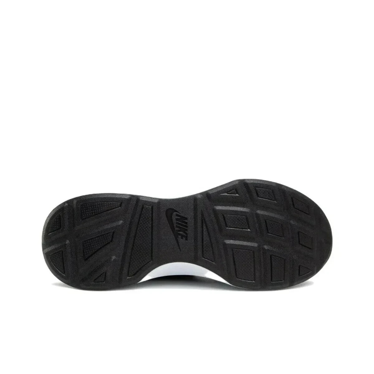 Nike White and Black Colorway Wearallday Low Top Casual Running Shoes Lightweight Breathable Sneakers Men's and Women's