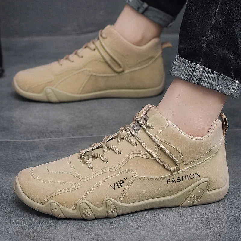 "TrailFlex Work Shoes: Breathable, Anti-Slip Sports & Hiking Shoes for Men"