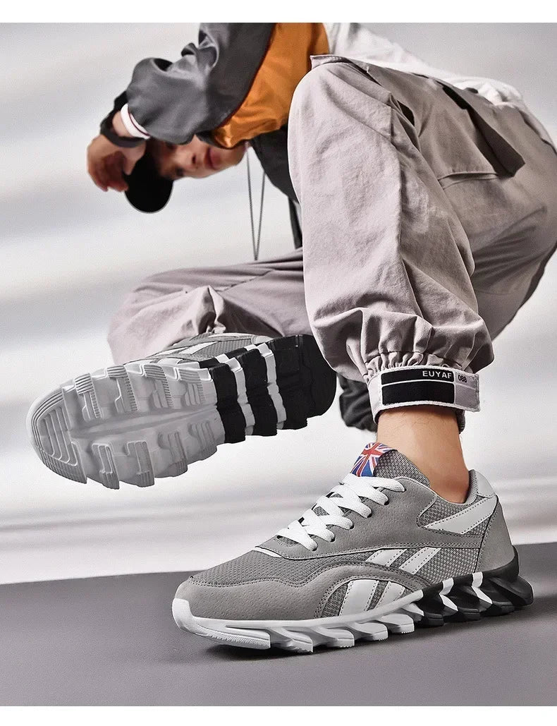 "SpeedStride Running Shoes: Lightweight, Breathable, Non-Slip Sneakers for Men"