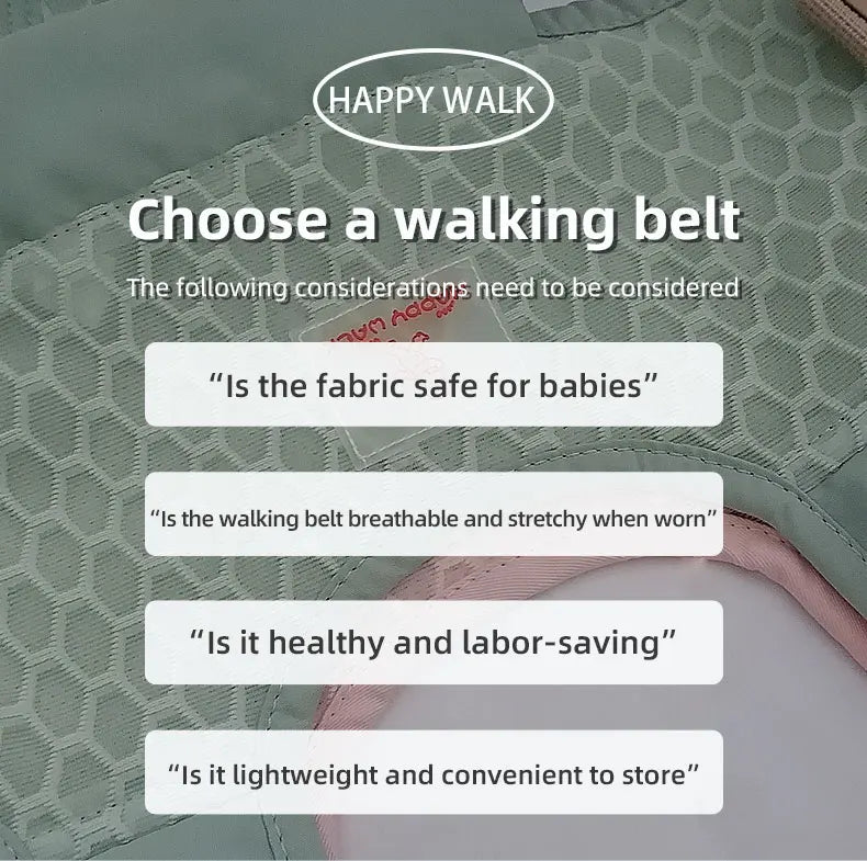 "StepUp Walker Harness: Baby Walking Support Belt for Toddlers & Infants"