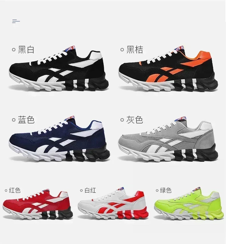 "SpeedStride Running Shoes: Lightweight, Breathable, Non-Slip Sneakers for Men"