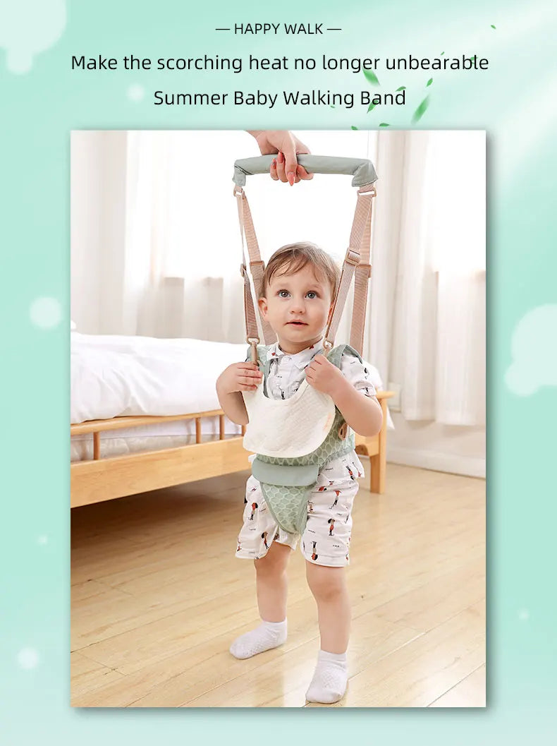 "StepUp Walker Harness: Baby Walking Support Belt for Toddlers & Infants"