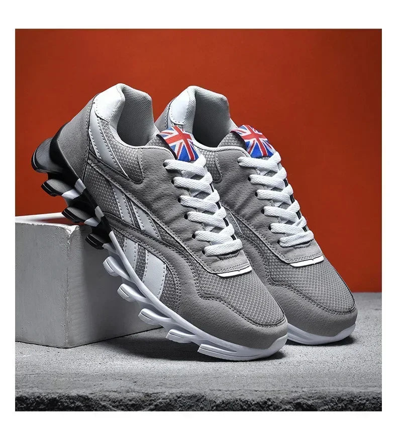 "SpeedStride Running Shoes: Lightweight, Breathable, Non-Slip Sneakers for Men"