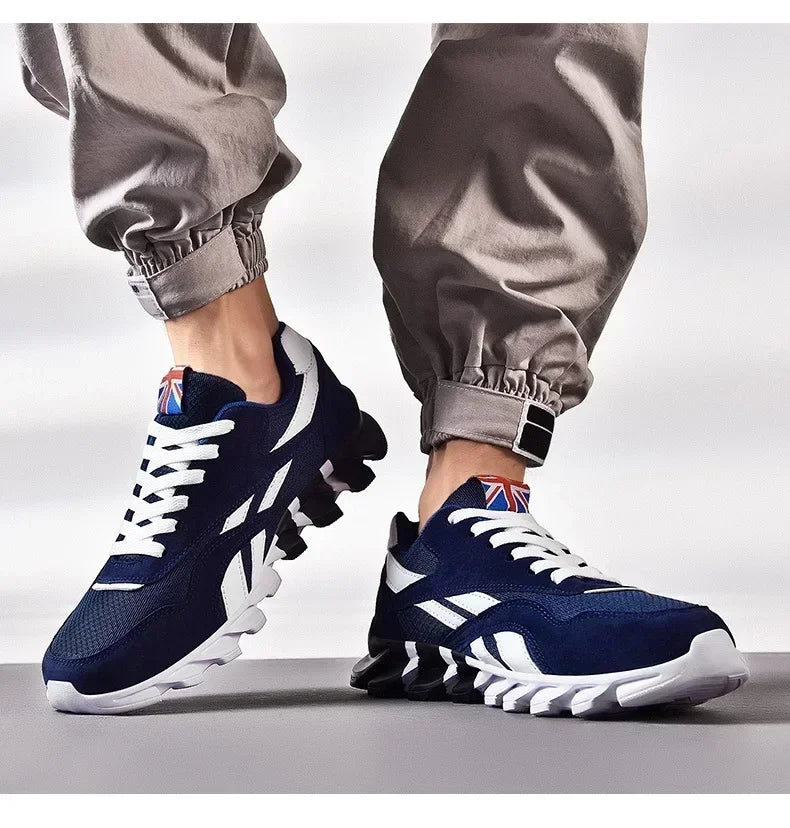 "SpeedStride Running Shoes: Lightweight, Breathable, Non-Slip Sneakers for Men"