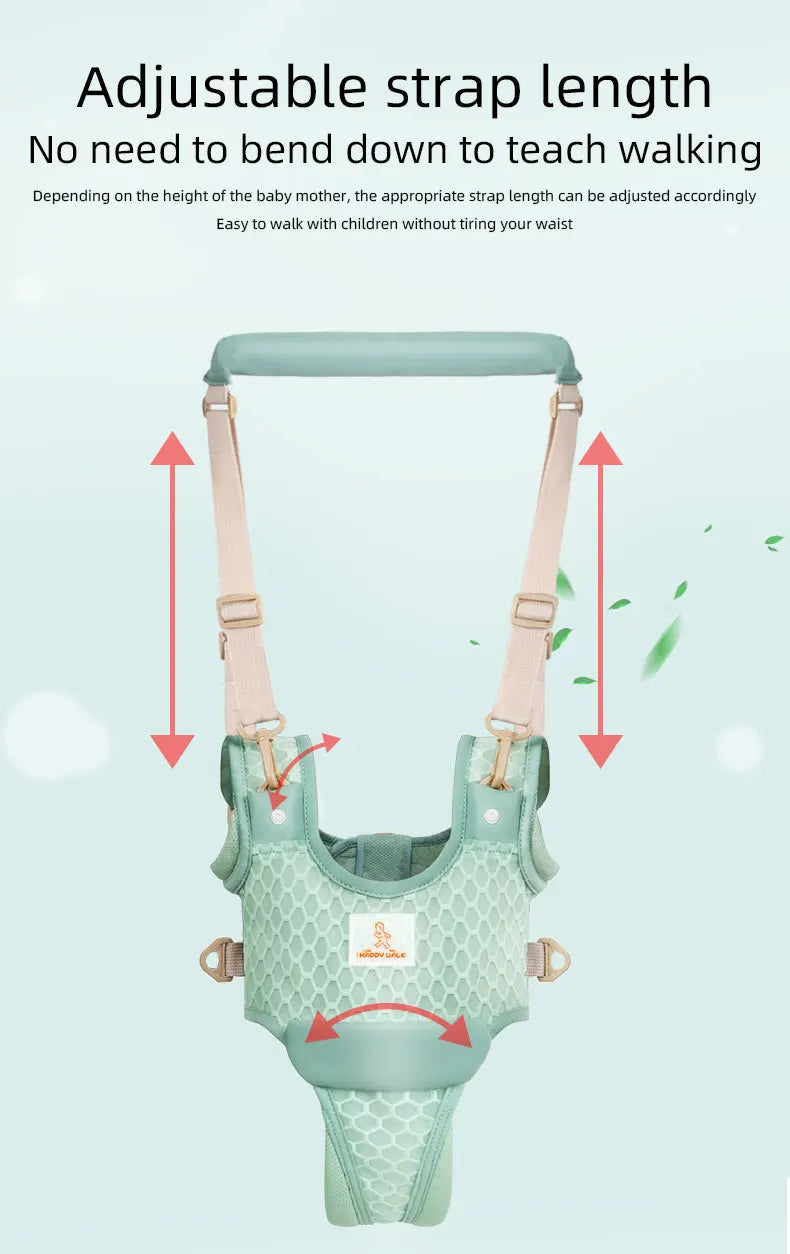 "StepUp Walker Harness: Baby Walking Support Belt for Toddlers & Infants"