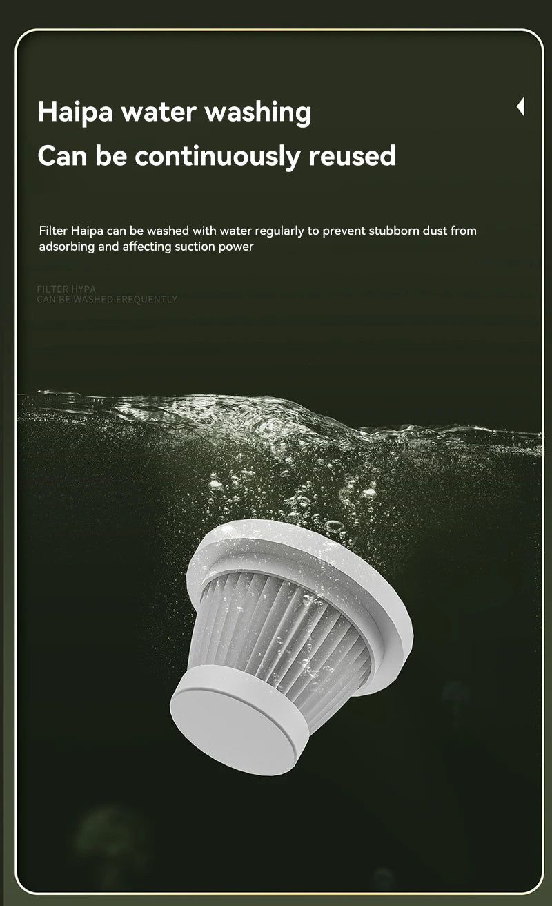 "Xiaomi MIJIA 5-in-1 Mini Vacuum"