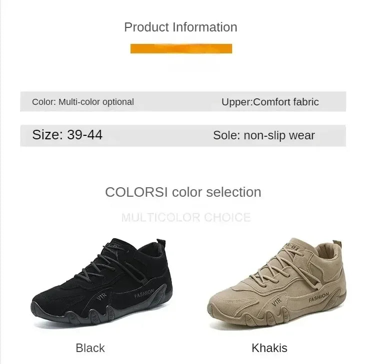 "TrailFlex Work Shoes: Breathable, Anti-Slip Sports & Hiking Shoes for Men"