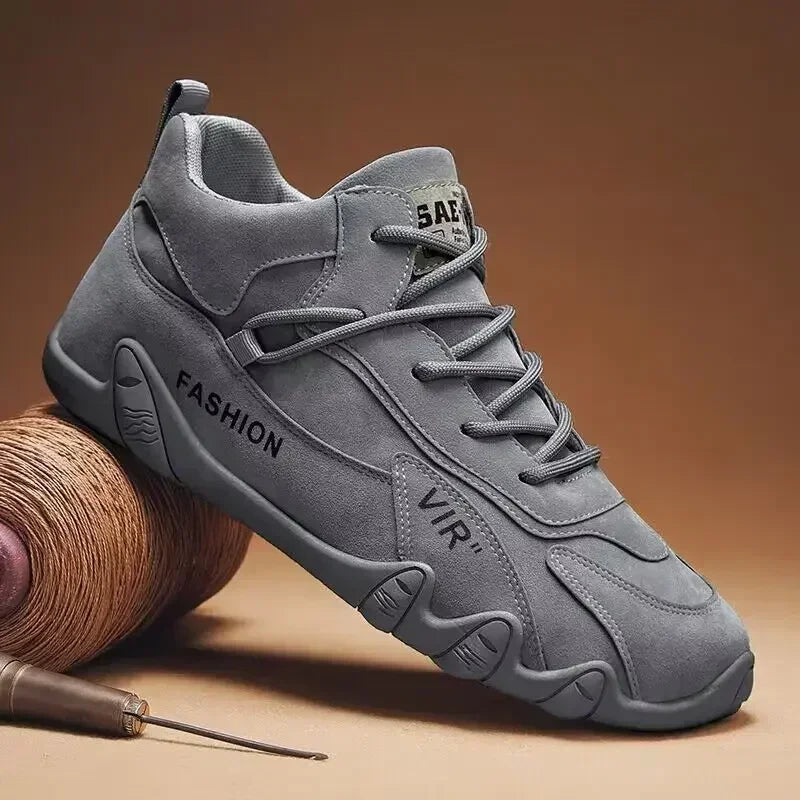 "TrailFlex Work Shoes: Breathable, Anti-Slip Sports & Hiking Shoes for Men"