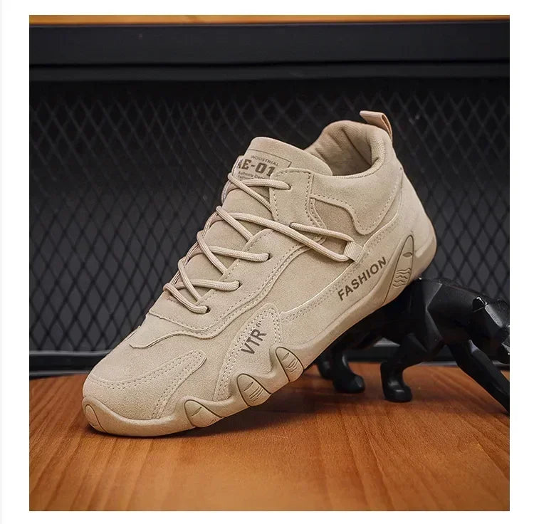 "TrailFlex Work Shoes: Breathable, Anti-Slip Sports & Hiking Shoes for Men"