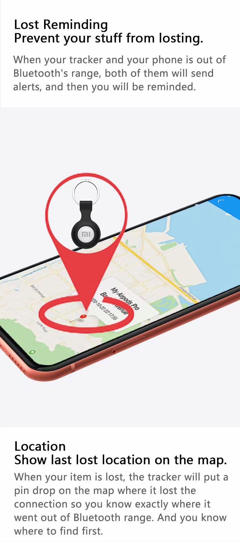 "Xiaomi Smart Tracker Finder"