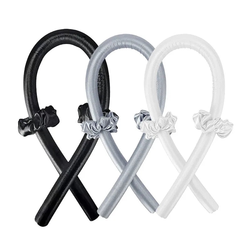 Woman Heatless Curling Rod Heatless Hair Curls Headband Make Hair Soft Shiny Hair Curler Hairdressing Tools Accessories