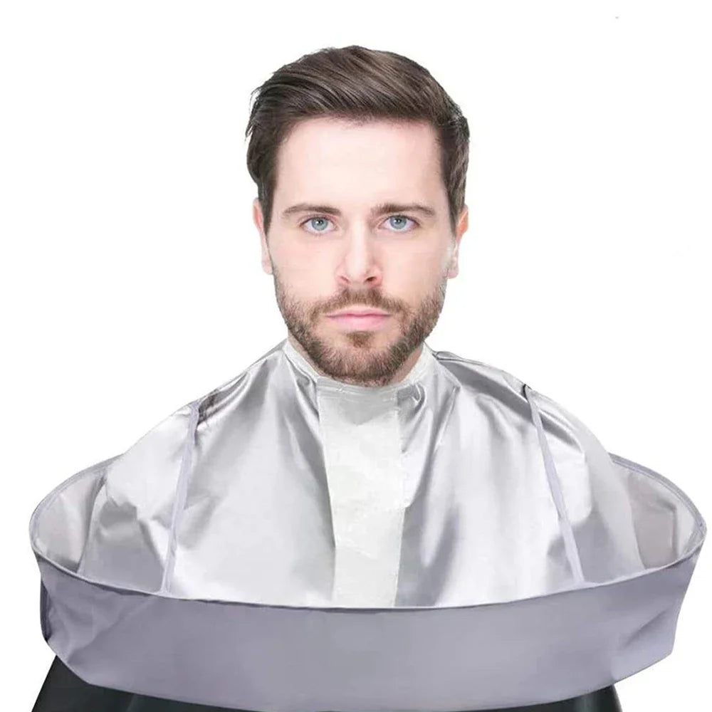 1pcs Barber Adult Haircut Cloak Foldable Dye Aprons Hair Cutting Hairdressing Cape Breathable Household Haircut Tool Capes Style
