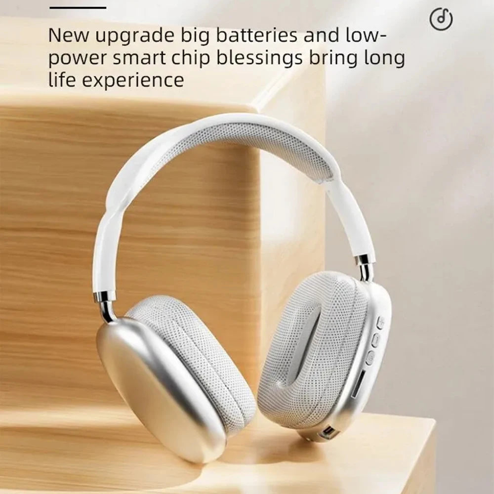 "SoundPulse P9: Wireless Bluetooth Headset with Mic & Noise Cancelling for Sports & Gaming"
