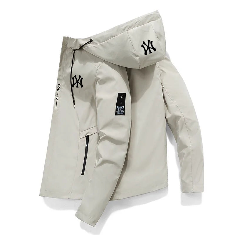 2024 Bomber jacket Men's brand windproof zipper jacket Spring and Autumn casual work jacket Fashion sports jacket