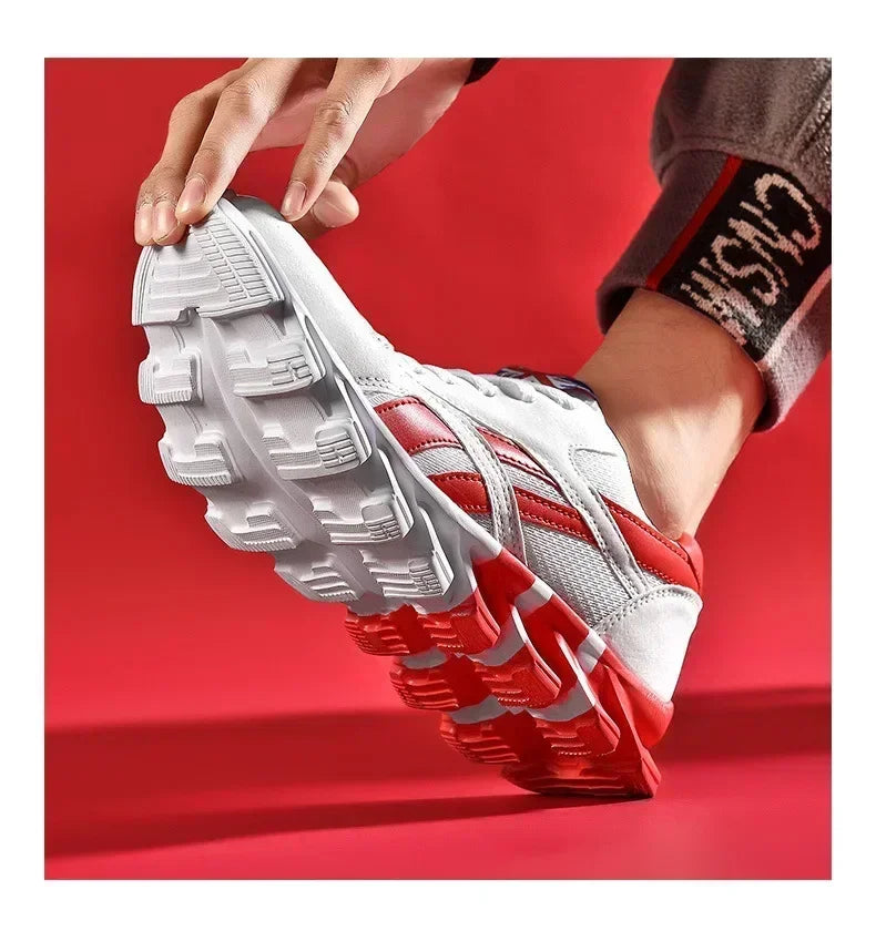 "SpeedStride Running Shoes: Lightweight, Breathable, Non-Slip Sneakers for Men"