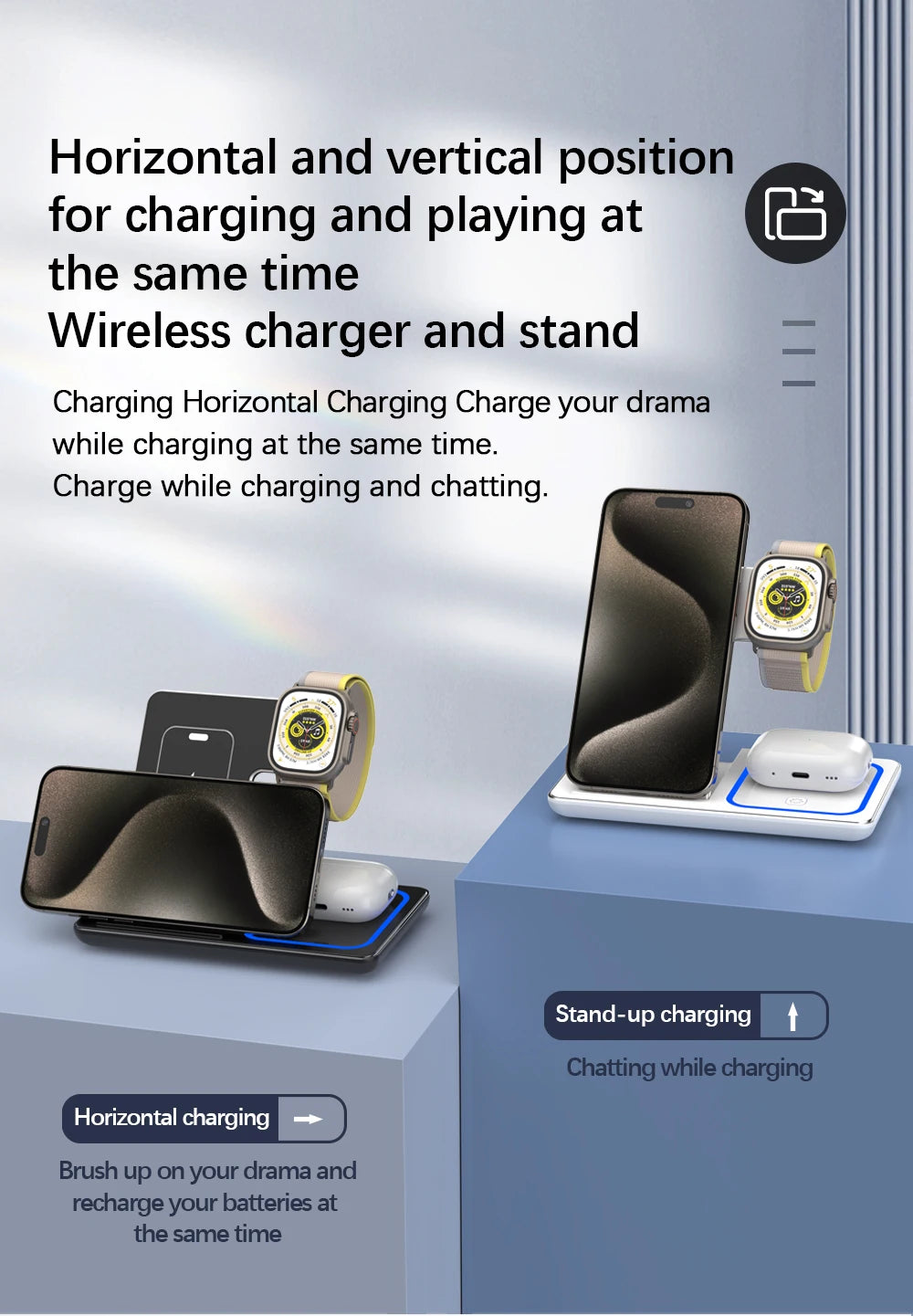 Fast, foldable, and 3-in-1: Charge your iPhone, Apple Watch!