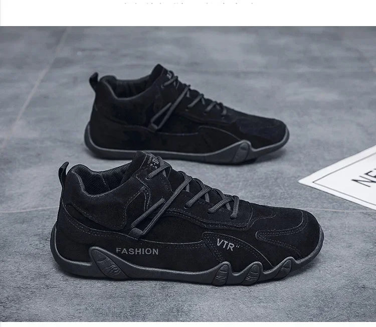 "TrailFlex Work Shoes: Breathable, Anti-Slip Sports & Hiking Shoes for Men"
