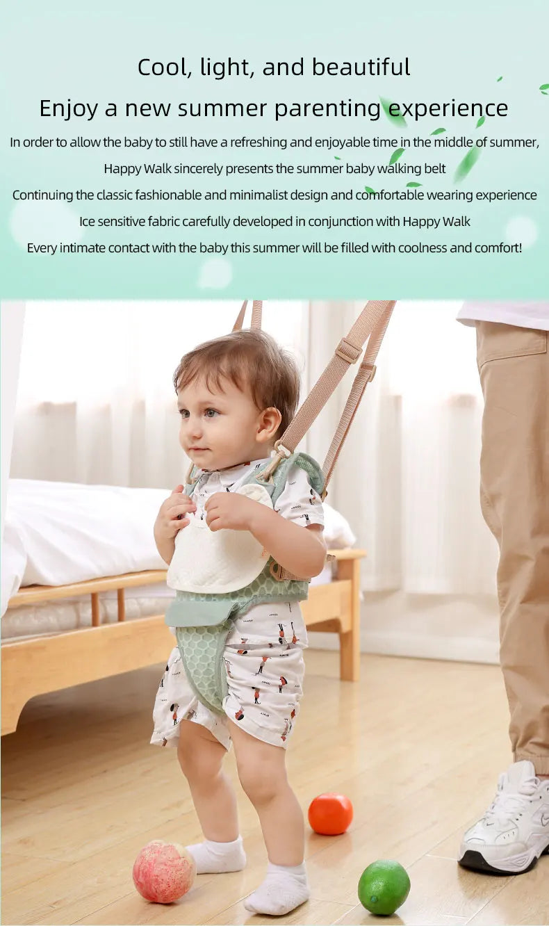 "StepUp Walker Harness: Baby Walking Support Belt for Toddlers & Infants"
