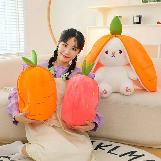 BerryBun Plush – The Sweetest Hug Ever! 🐰🍓