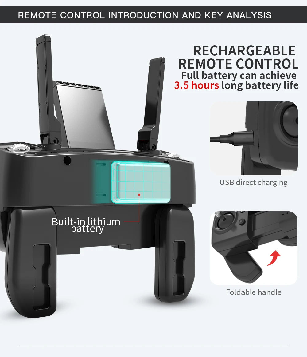 "SkyVision L900 Pro: 4K GPS Drone with Dual Camera & 5G WiFi"